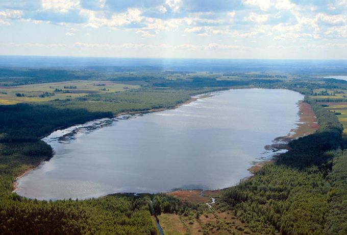 Vaade Kaiavere järvele. Vooremaa