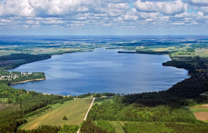Vaade Saadjärvele. Vooremaa 