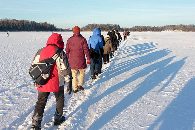 Matkajad Pühajärvel