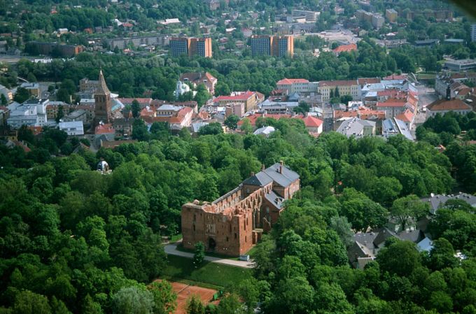 Toomemägi ja Tartu vanalinn
