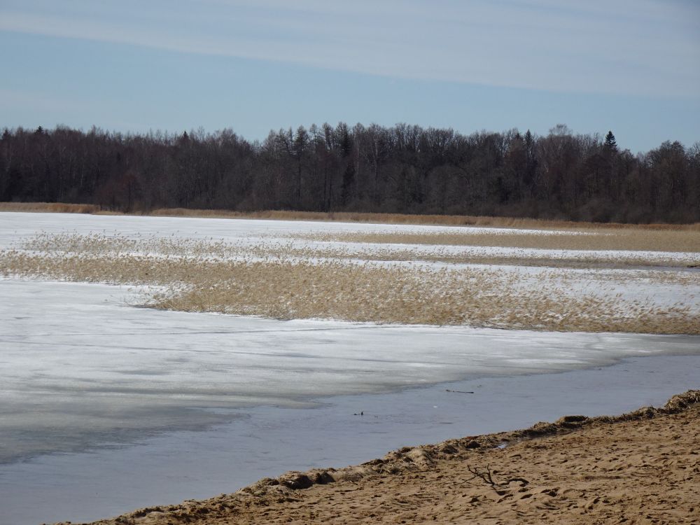 Kuremaa järv oli veel jääs