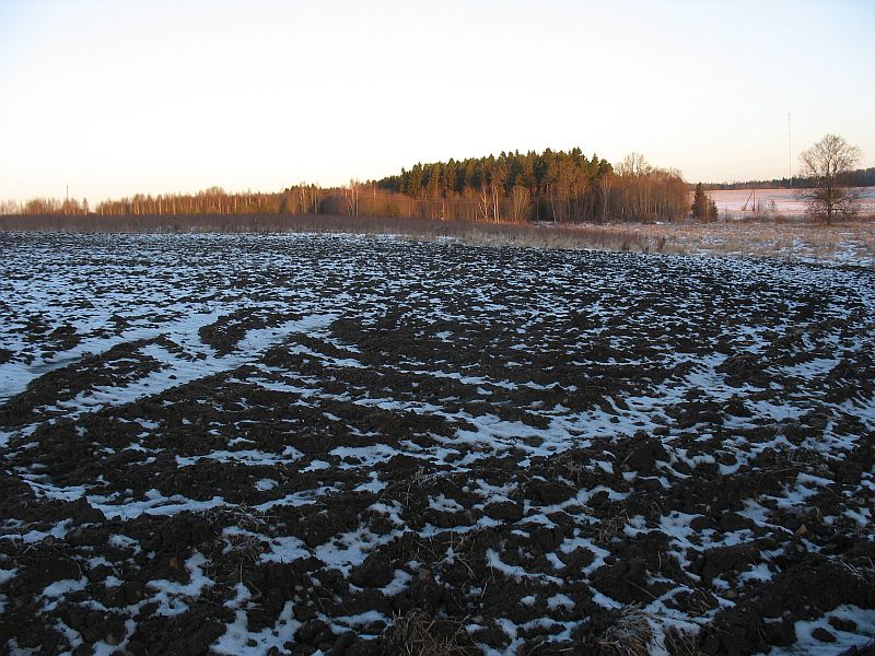 Reedeks oli künnipõldudel lund juba üsna väheks jäänud