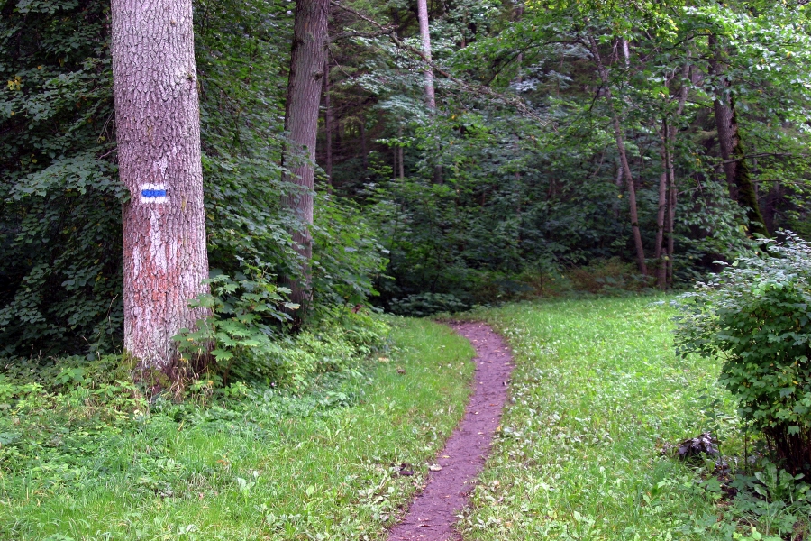 Tähistatud rada.