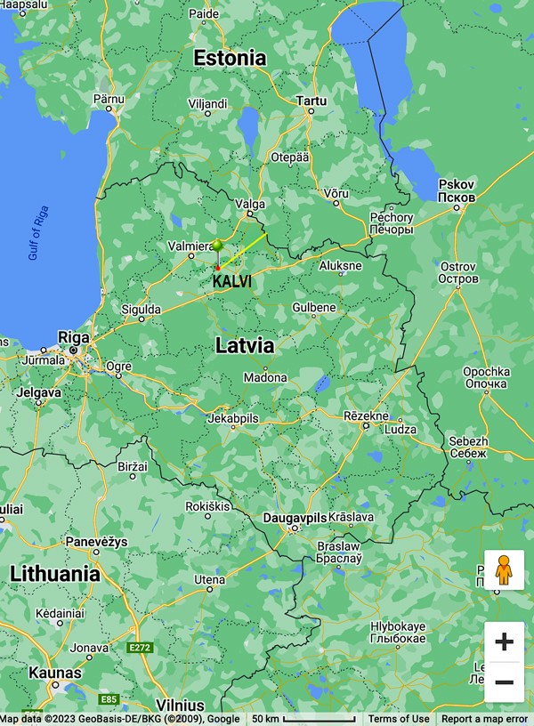 Raadisaatjaga varustatud noor must-toonekurg alustas rändega ja jõudis 30. augusti õhtuks Lätti Valmierast kagusse. Tema päevateekond jäi umbes seitsmekümne kilomeetriseks.