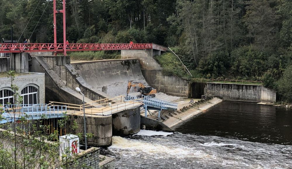 Linnamäe elektrijaam. September 2021. 