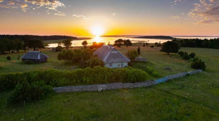 Talu Vilsandi rahvuspargis. 