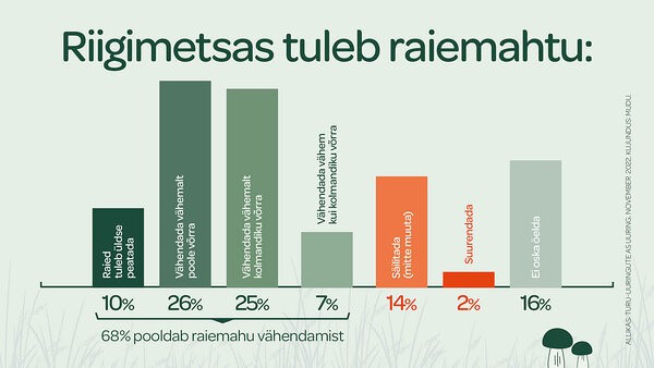 Püsimetsandus tähendab, et metsa majandades ei raiuta seda kunagi lagedaks ega ka liiga hõredaks, vaid seda raiutakse üksikute puude ja puugruppide kaupa pika aja jooksul.