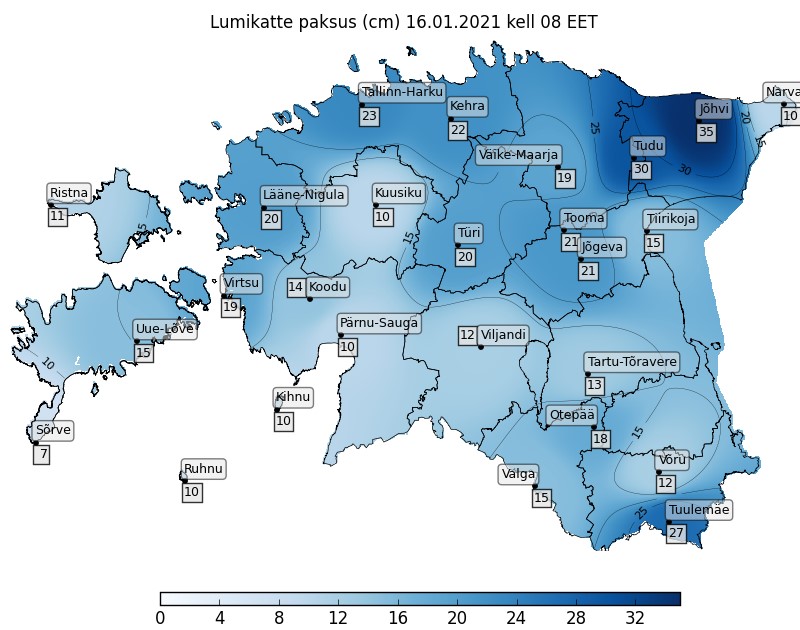 Kui Kagu-Eestis on pakast üle paarikümne kraadi, siis hülgelesilas ainult neli miinuskraadi. Veesooja üle paari kraadi. Merejää tekkimiseni peavad pakaselised ilmad edasi kestma.