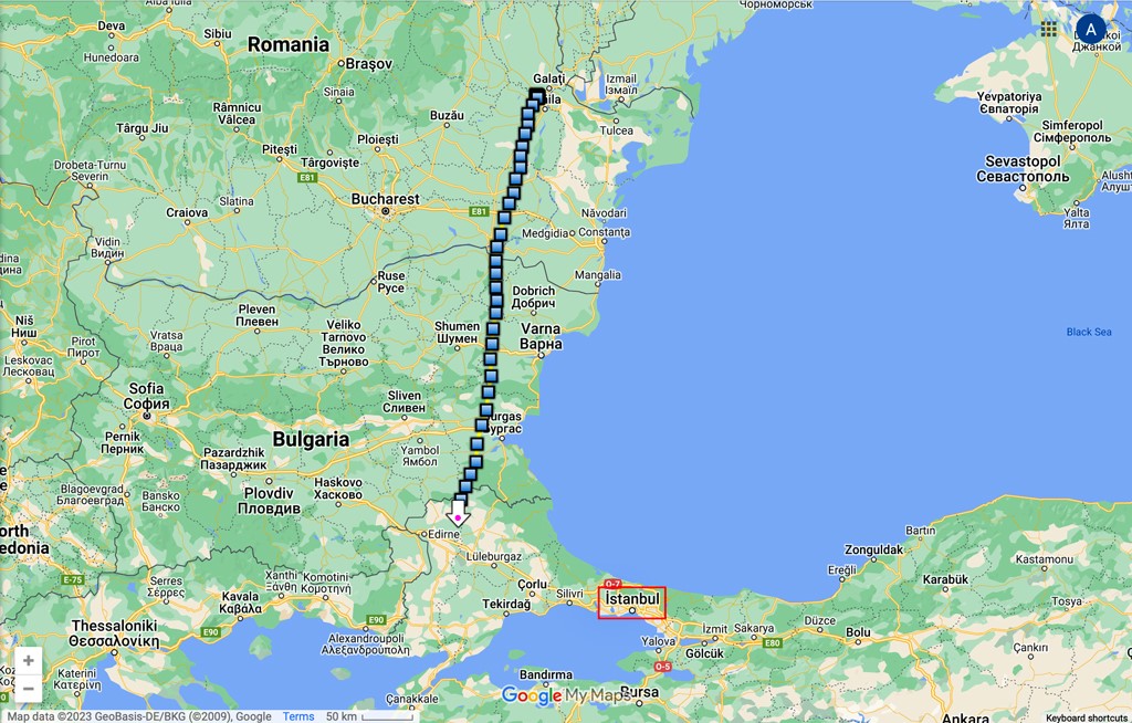 Mõlemal viimasel rändepäeval lendas käia üle 400 km