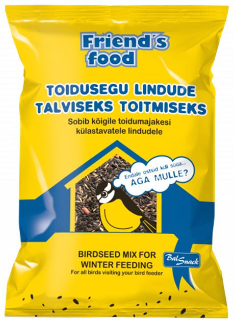 FRIENDS FOOD Toidusegu lindude talviseks toitmiseks 2kg