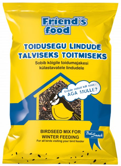 FRIENDS FOOD Toidusegu lindude talviseks toitmiseks 400g