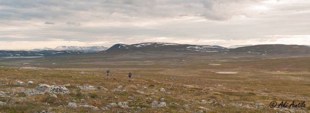 Välitööd raskesti ligipääsetavatel aladel Soome tundras.