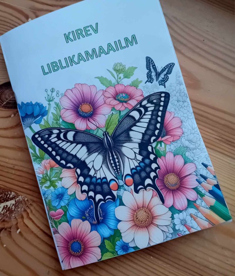 värvimislehtede komplektid
