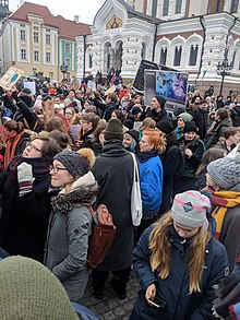 Kliimastreik Tallinnas (15. märts 2019)