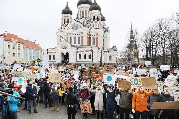 Noored kliimaaktivistid „Fridays For Future“