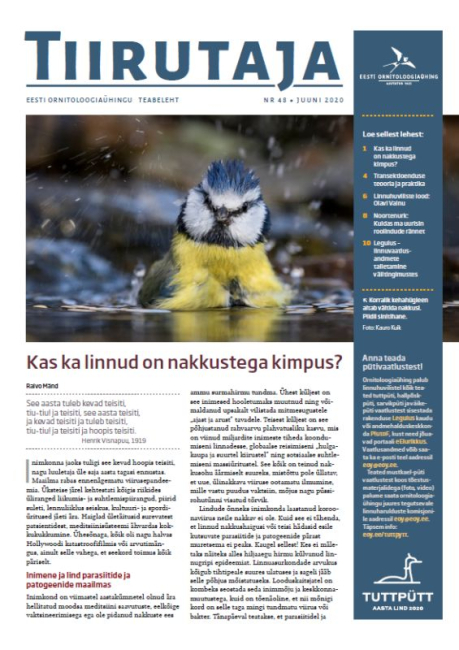 Ilmus värske "Tiirutaja" 