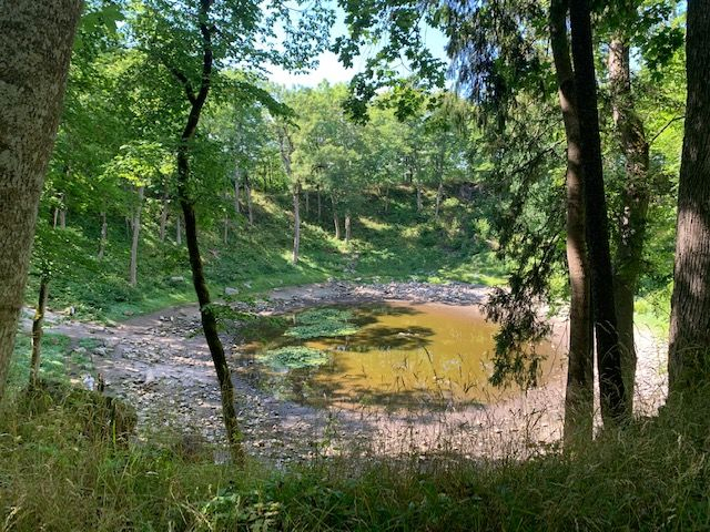 Kaali järv 9. augustil