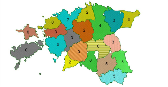 Huntide küttimismaht ohjamiskavade lõikes