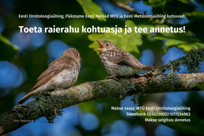 Raierahu annetuskampaania