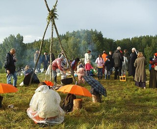 Karusepäeva pidamine Karula khk Haavistumäel