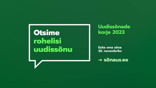 uudissõnade konkurss