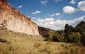 Bandelier-Cliff face and valley.jpg