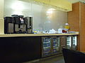 First class lounge refreshments at London Paddington station.jpg