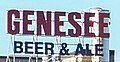 "GENESEE BEER & ALE" sign atop the Genesee Brewing Company (cropped).JPG