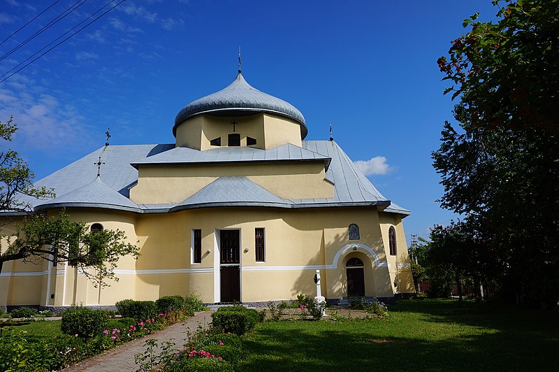 File:! Вижниця (88) Михайлівська (Миколаївська) церква та дзвіниця.jpg