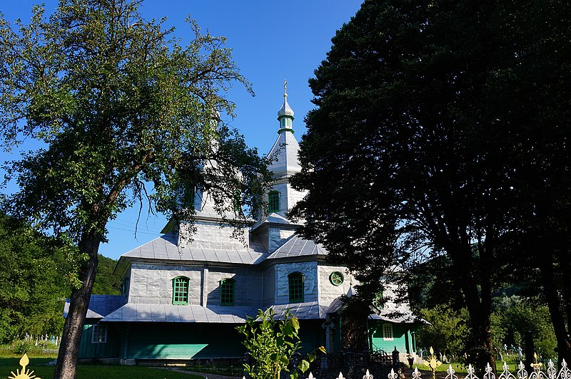 File:! Виженка (27) Миколаївська церква і дзвіниця.jpg