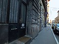 Laundry entrance of the National Theatre Budapest, Hevesi Sándor tér.jpg