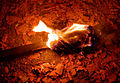 Lewes Bonfire, discarded torch.jpg