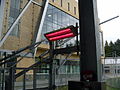 Outdoor heating at the lower station of the Portland Aerial Tramway.jpg