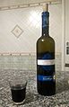 Bouteille de vin rouge de Tunisie Merlot.jpg