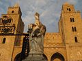 Front of Cathedral of Cefalù, Italy.jpg