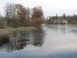 Jõgeva veskijärv hakkas jäätuma 