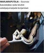 Marjaraputaja, Hando Kruuv leiutis